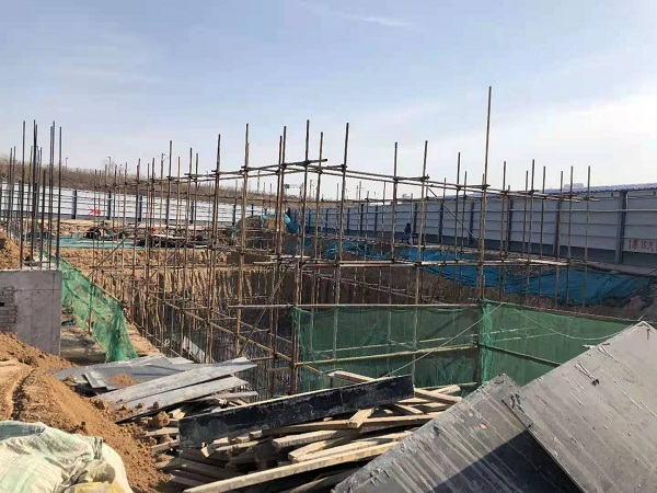 惠濟區(qū)垃圾分揀中心污水處理土建施工